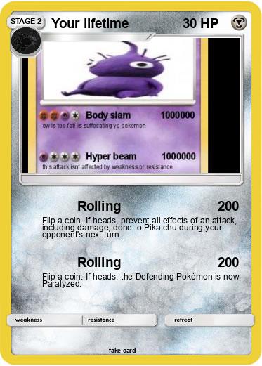 Pokemon Your lifetime