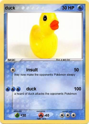 Pokemon duck