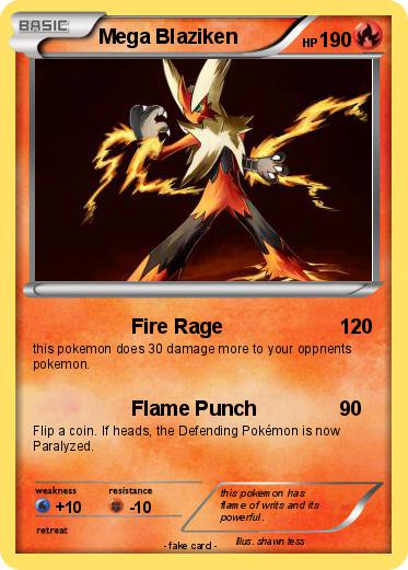 Pokemon Mega Blaziken