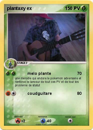 Pokemon plantaxy ex