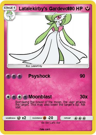 Pokemon Latalekirby's Gardevoir