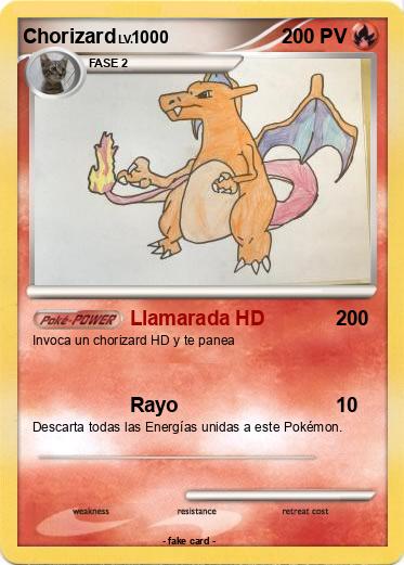 Pokemon Chorizard