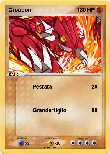 Pokemon Groudon