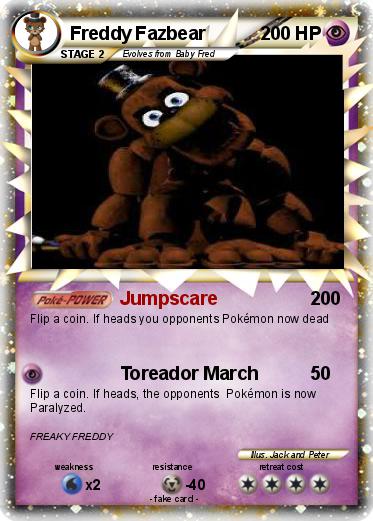 Pokemon Freddy Fazbear