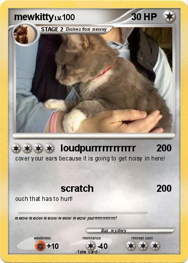 Pokemon mewkitty