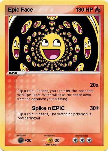 Pokemon Epic Face
