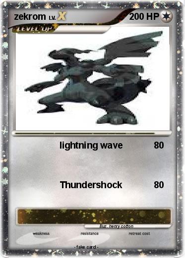 Pokemon zekrom