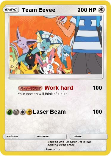 Pokemon Team Eevee