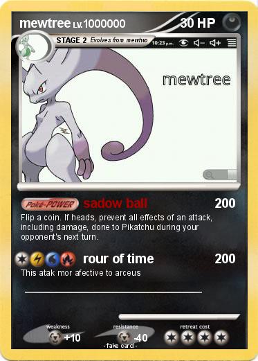 Pokemon mewtree