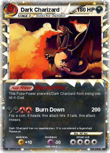 Pokemon Dark Charizard