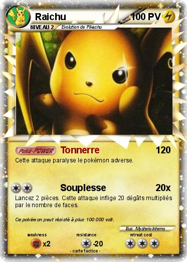 Pokemon Raichu