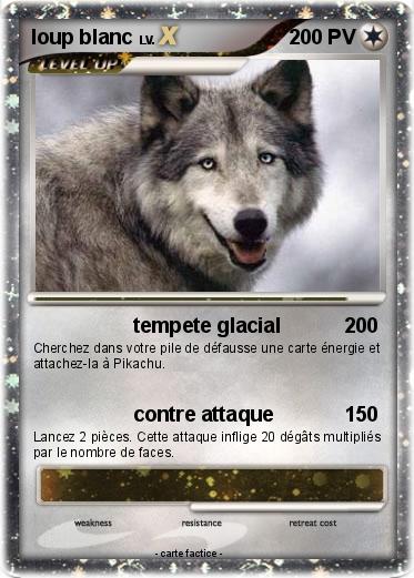 Pokemon loup blanc
