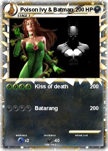 Pokemon Poison Ivy & Batman