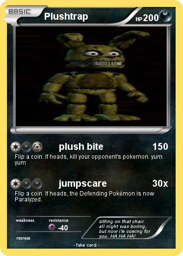 Pokemon Plushtrap