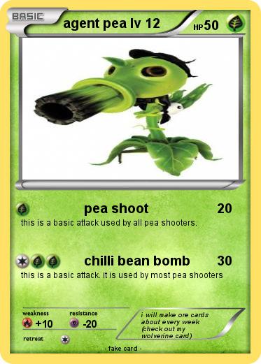 Pokemon agent pea lv 12