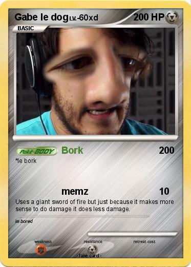 Pokemon Gabe le dog