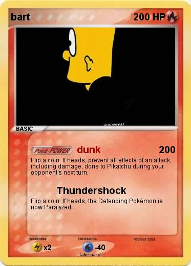 Pokemon bart