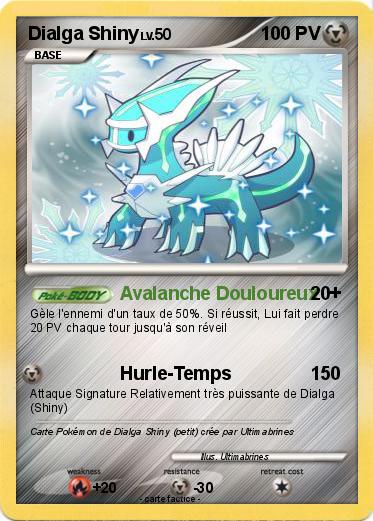 Pokemon Dialga Shiny