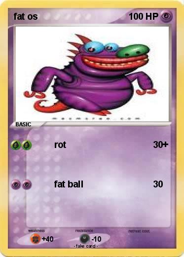 Pokemon fat os