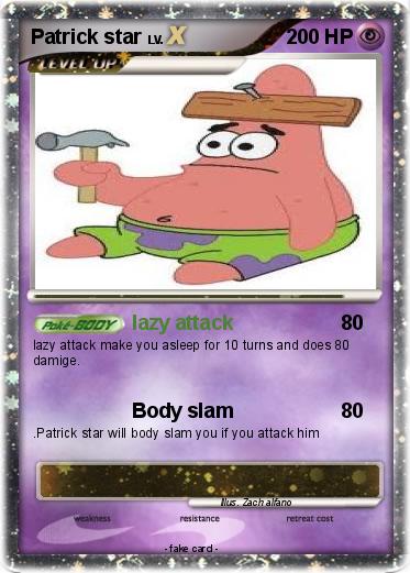 Pokemon Patrick star