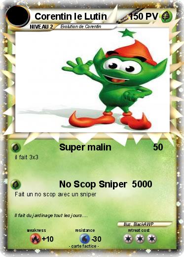 Pokemon Corentin le Lutin