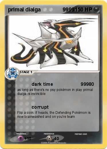 Pokemon primal dialga               9999