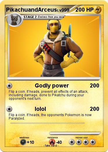 Pokemon PikachuandArceus