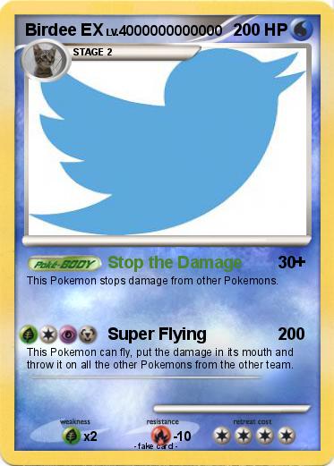 Pokemon Birdee EX