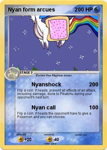 Pokemon Nyan form arcues