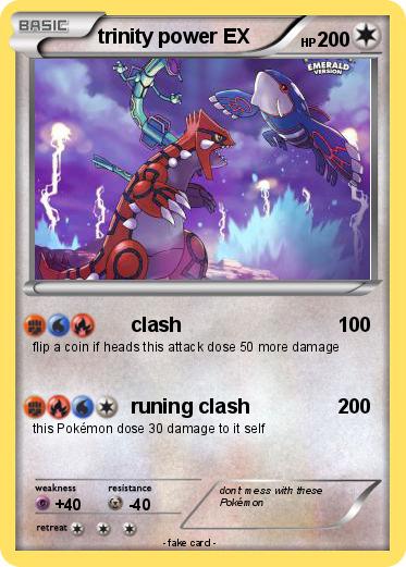 Pokemon trinity power EX