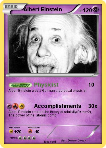 Pokemon Albert Einstein
