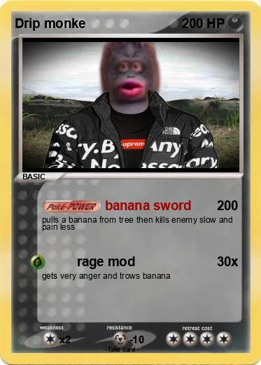 Pokemon Drip monke