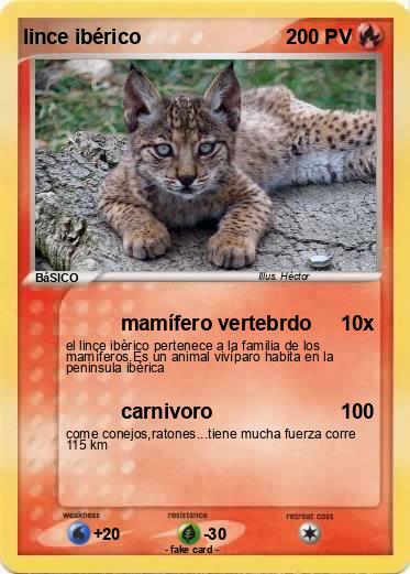 Pokemon lince ibérico