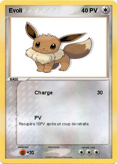 Pokemon Evoli