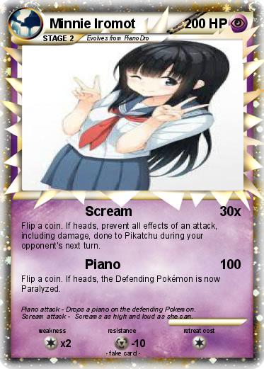Pokemon Minnie Iromot