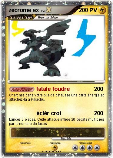 Pokemon zecrome ex
