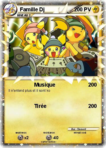 Pokemon Famille Dj