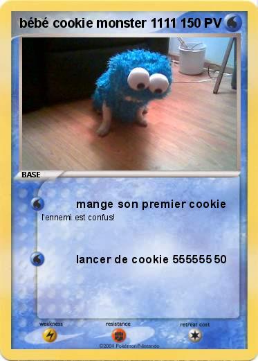 Pokemon bébé cookie monster 1111