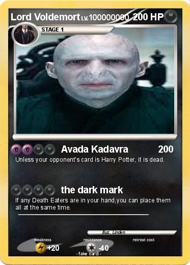 Pokemon Lord Voldemort