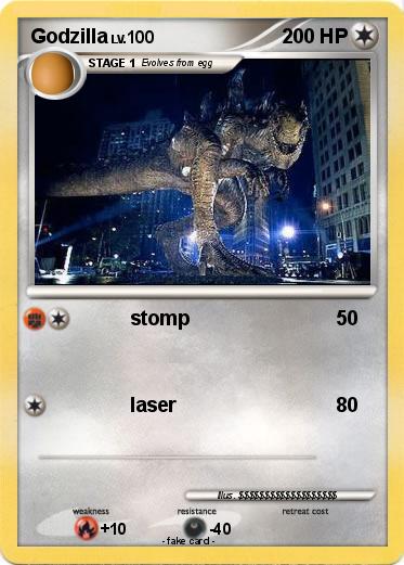 Pokemon Godzilla