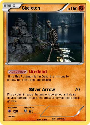 Pokemon Skeleton