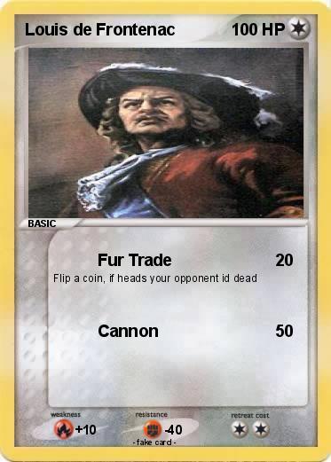 Pokemon Louis de Frontenac