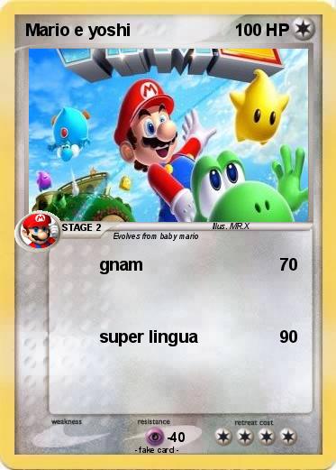 Pokemon Mario e yoshi