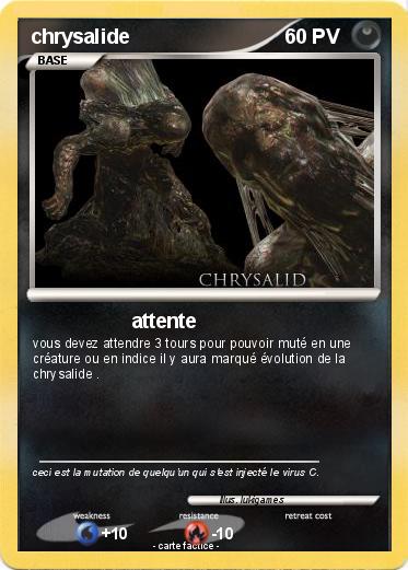 Pokemon chrysalide