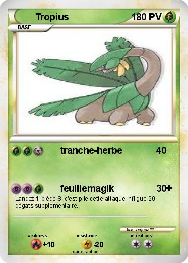 Pokemon Tropius
