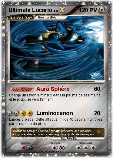 Pokemon Ultimate Lucario