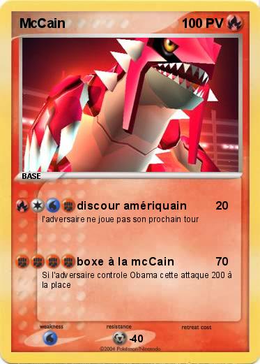 Pokemon McCain