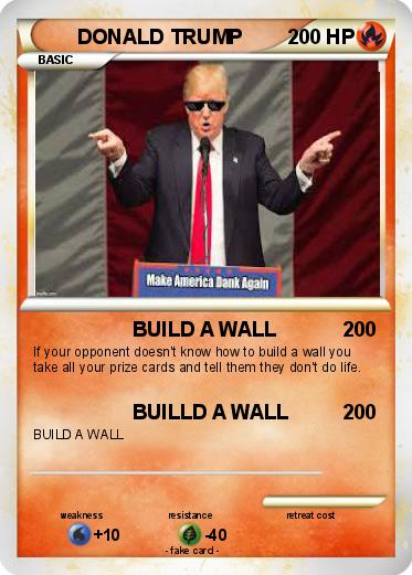 Pokemon DONALD TRUMP