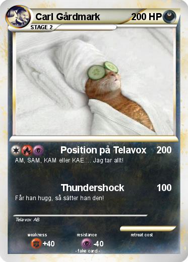 Pokemon Carl Gårdmark