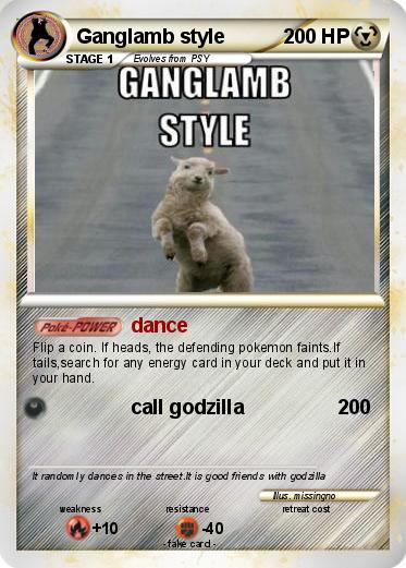 Pokemon Ganglamb style